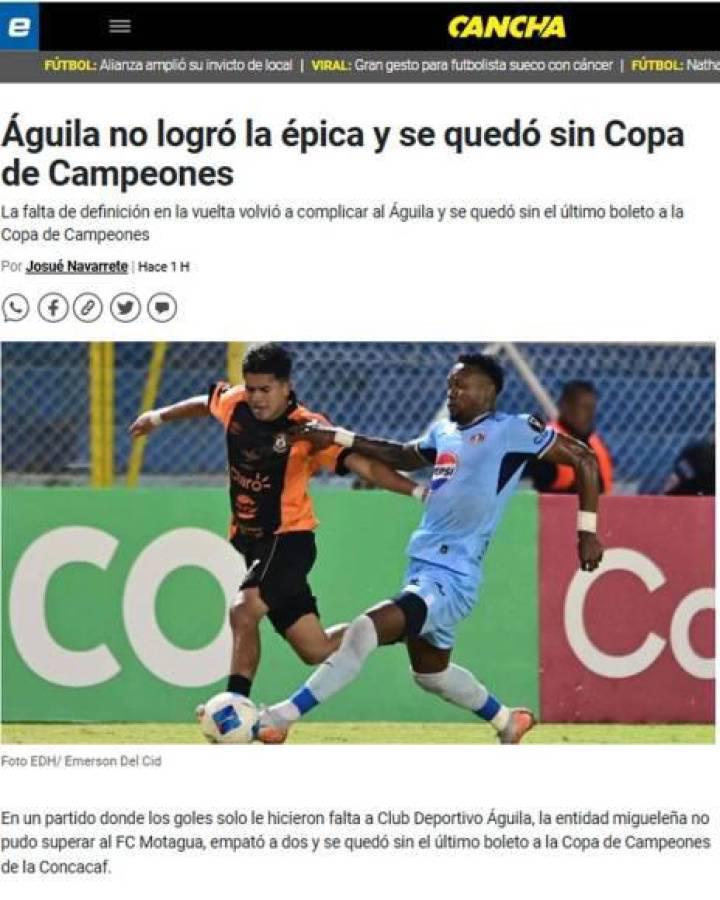 Motagua clasifica a Champions de Concacaf y la prensa reacciona: El jugador criticado