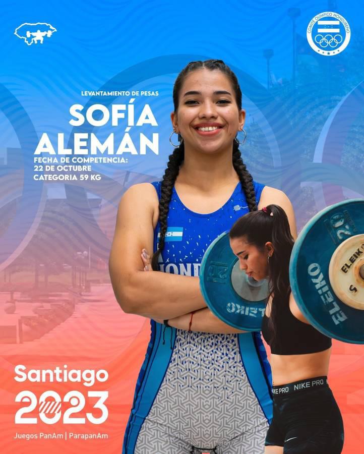 Así es Sofía Alemán, “la atleta más bella” de Honduras