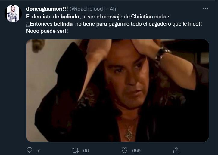 Divertidos memes deja nuevo escándalo de Belinda y Nodal