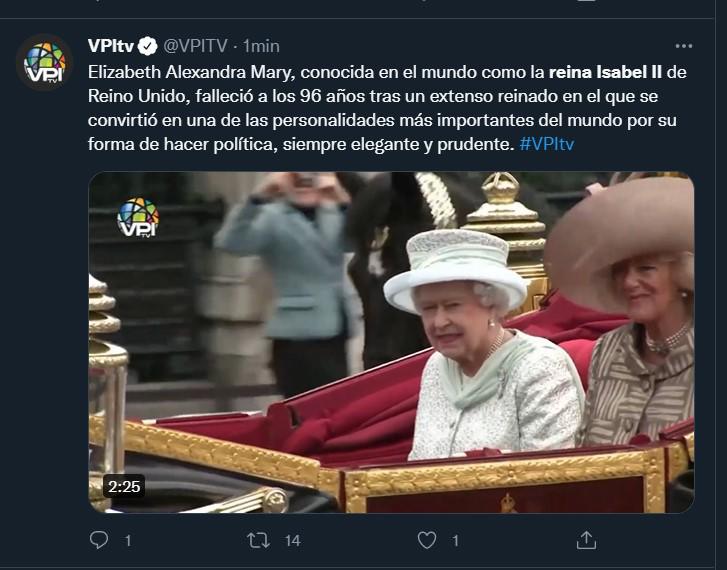 Así informó el mundo la muerte de la reina Isabel II