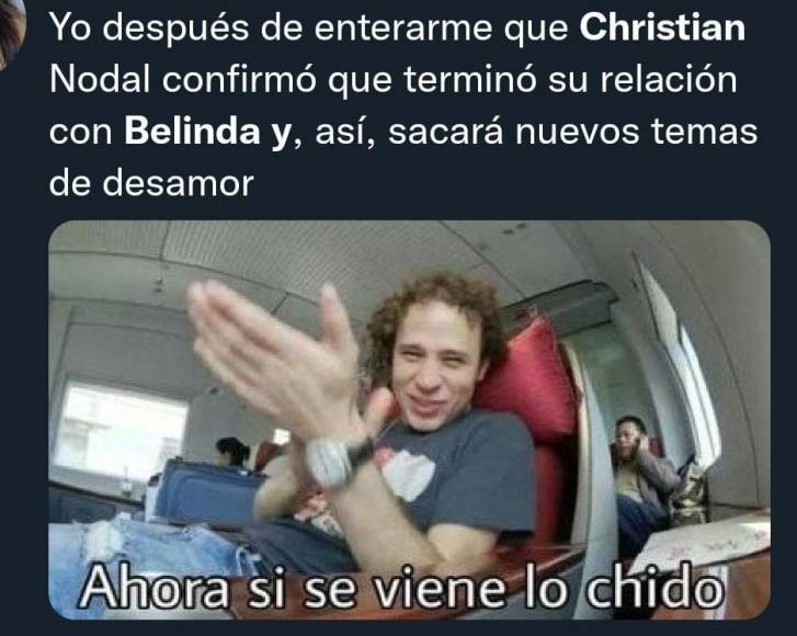 El idilio de Belinda y Nodal llegó a su fin: estos son los mejores memes tras su separación