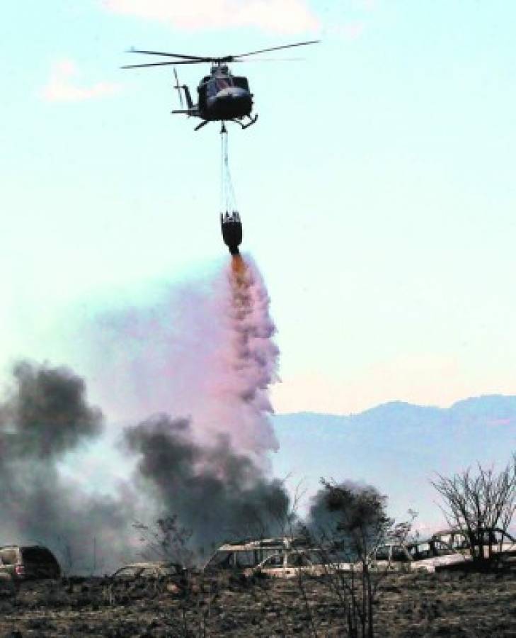 Evidencias fueron reducidas a cenizas en voraz incendio en predios de la DPI