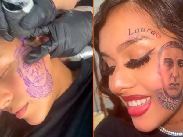 La tiktoker británica Narally Najam se hizo un tatuaje de su pareja en el pómulo luego de enterarse de que esta la engañaba. Su historia, como era de esperarse, no tardó en hacerse viral.