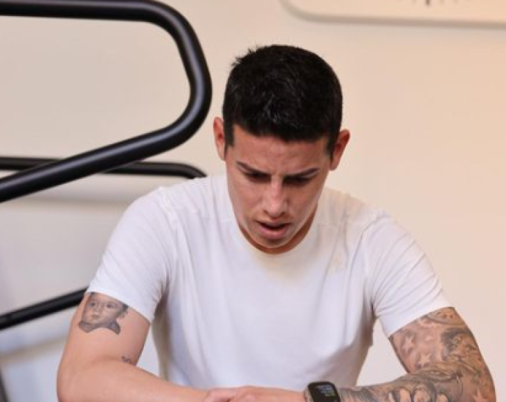 James Rodríguez y su realidad años después de salir del Real Madrid