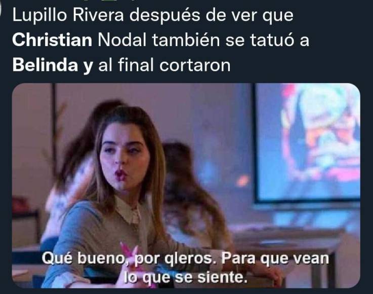 El idilio de Belinda y Nodal llegó a su fin: estos son los mejores memes tras su separación