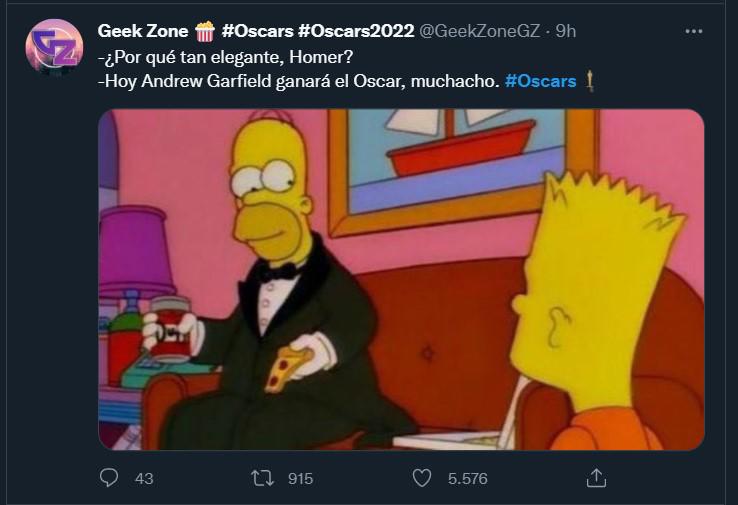 Will Smith y Andrew Garfield, los protagonistas de los memes de los Premios Oscar 2022