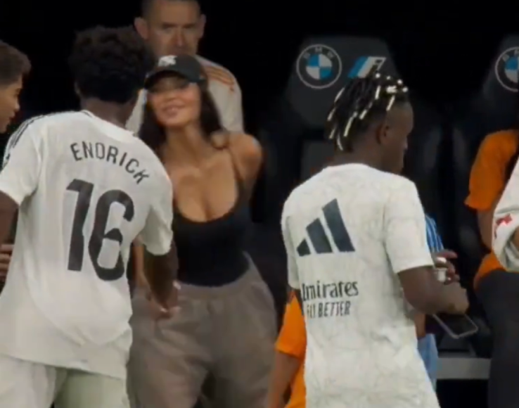 Endrick debuta con gol en Real Madrid, se queda entrenando y encuentro con Kim Kardashian