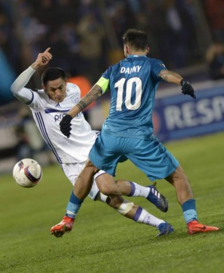 Andy Nájar y el Anderlecht avanzan a los octavos de final