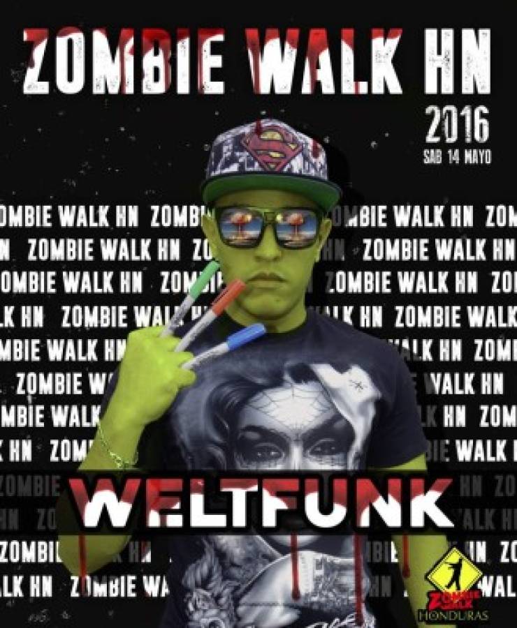 Este sábado es el Zombie Walk HN 2016