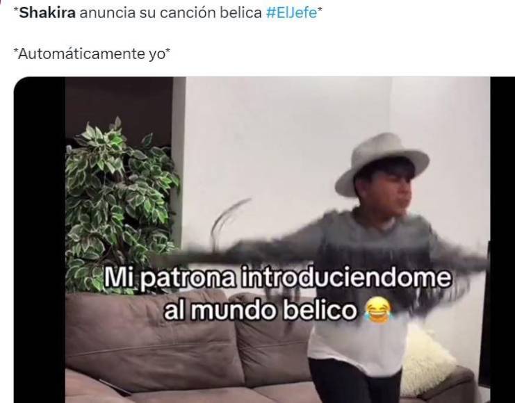 Los memes que deja “El Jefe” de Shakira, su primer tema en el género norteño