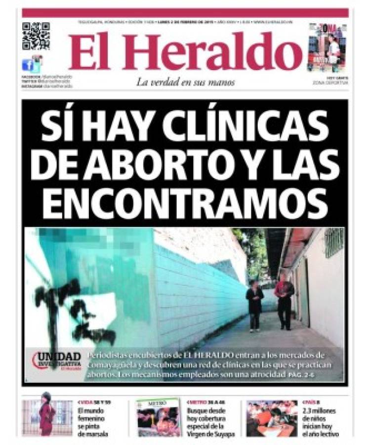 Desbaratan centro clandestino de abortos en Comayagüela