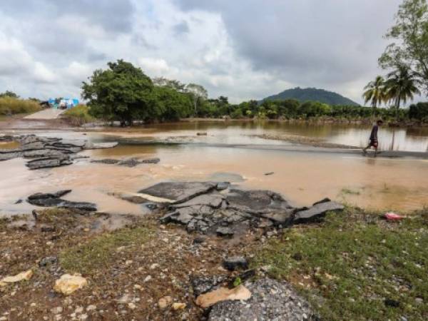 Miles de familias lo perdieron todo en el valle de Sula debido a las inundaciones por Eta y Iota.