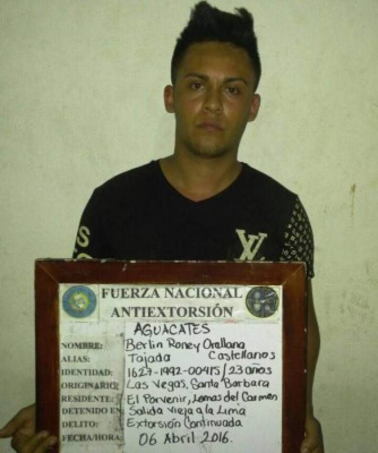 FNA captura al supuesto líder de la banda de 'Los Aguacates”