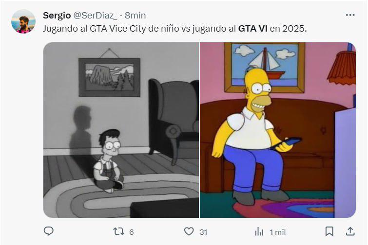 Los divertidos memes que dejó el tráiler de GTA VI