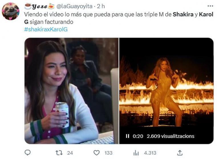 Contra Piqué y Anuel: los divertidos memes que dejó “TQG” de Shakira y Karol G