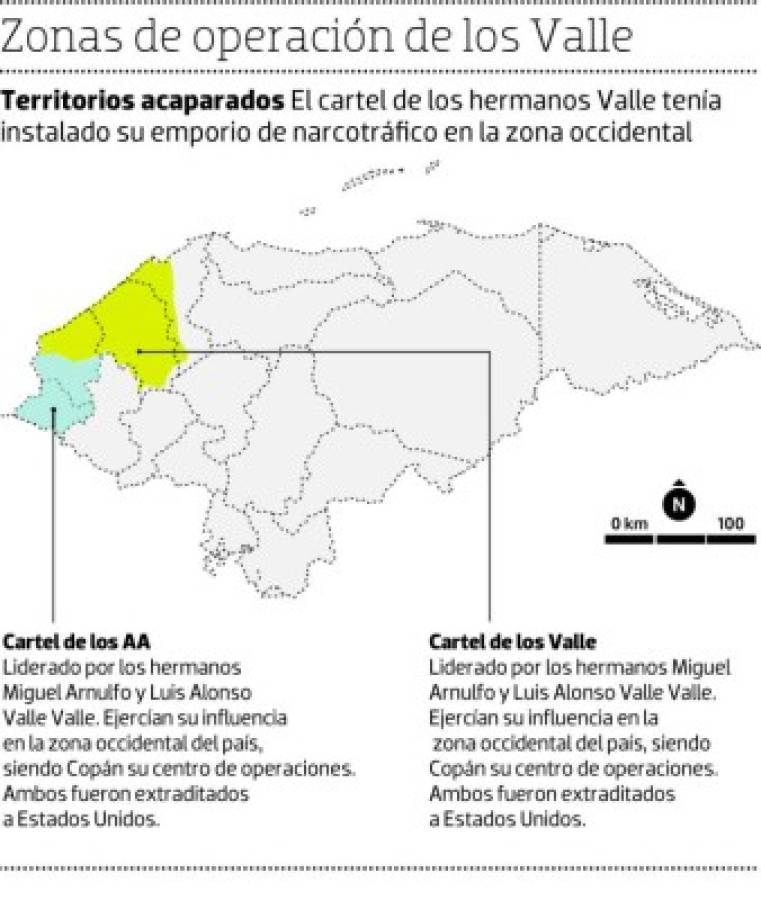 Dos altos oficiales recibieron vehículos de los Valle