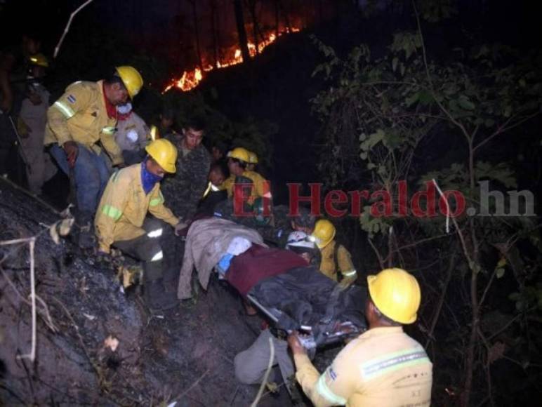 Se cumplen cinco años de la tragedia en La Montañita que arrebató la vida a cuatro bomberos