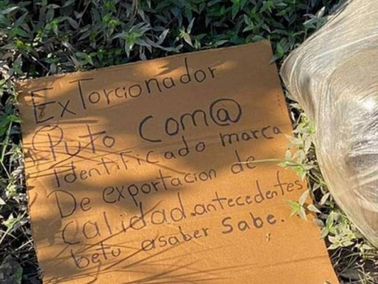 “Por sapos”, “ya empezó limpieza” y “con nosotros no se juega”: los macabros mensajes en rótulos hallados junto a cadáveres