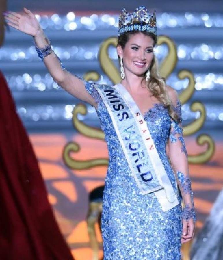 Modelo española de 23 años coronada Miss Mundo en China   