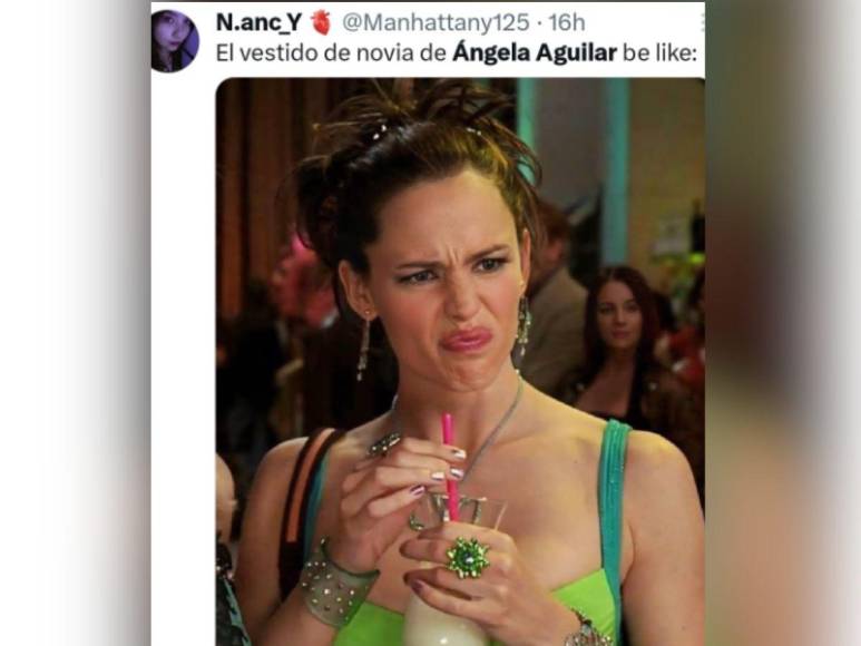 Los memes que dejó la boda de Christian Nodal y Ángela Aguilar