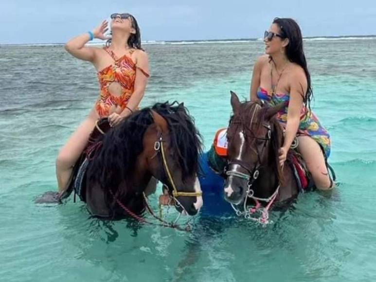 Las inolvidables vacaciones de la periodista Yaritza Owen en Islas de la Bahía