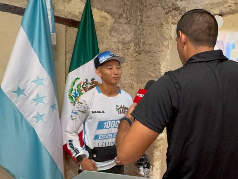 Shin Fujiyama ya está en México para iniciar reto de correr 3,000 km