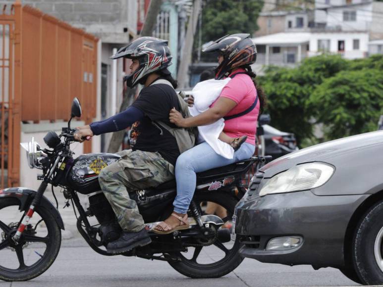 ¿Cuántos niños han muerto a causa de un accidente de motocicleta en Honduras?