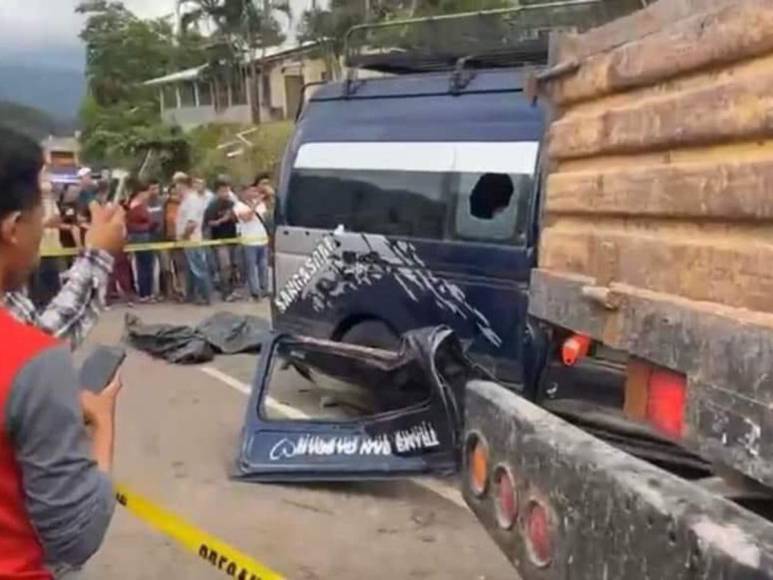 Accidente en Taulabé: Al menos 6 muertos y más de una docena de heridos