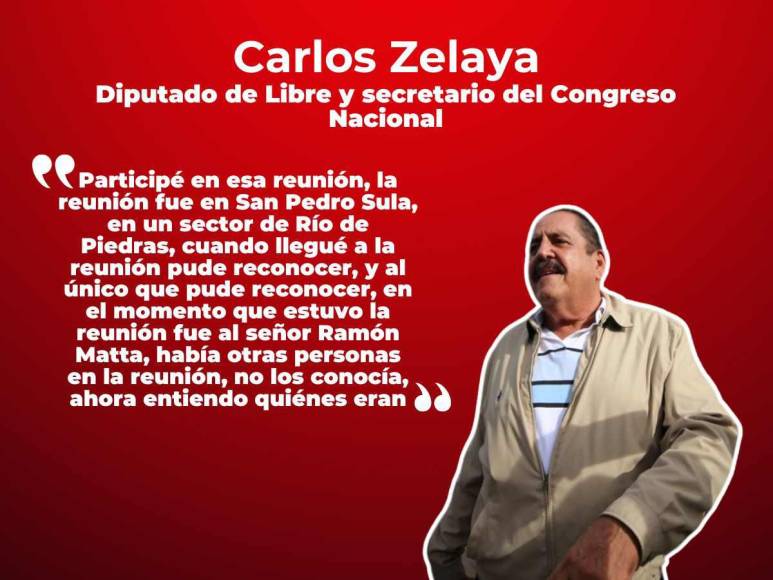 Carlos Zelaya afirma que reunión con narcos fue una “trampa”