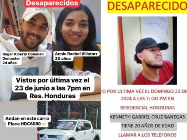 Alarma por 30 personas desaparecidas solo en junio en Honduras