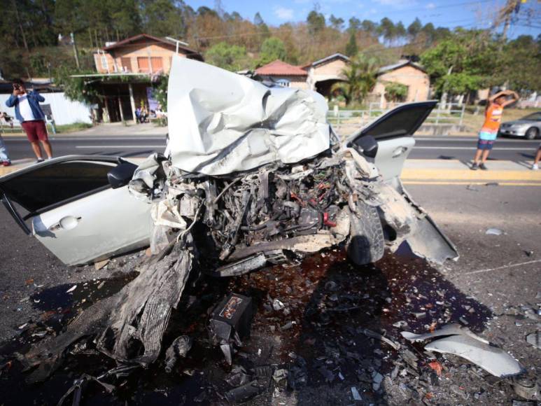 Por conducir ebrio conductor provoca accidente en CA-5, cerca de Zambrano