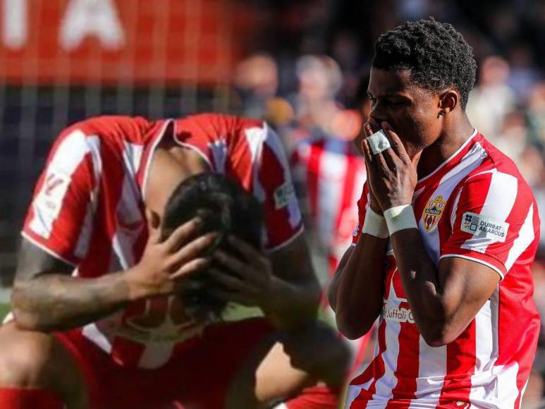 Así vivió Choco Lozano y Almería el descenso a segunda división de España