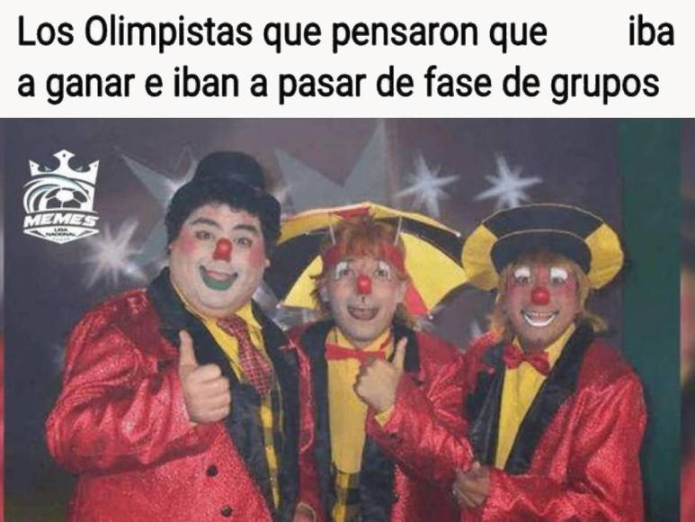 Los memes tras eliminación de Olimpia nuevamente de Copa Centroamericana