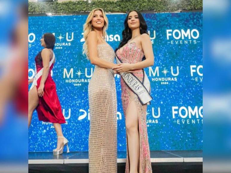 Zu Clemente y Rebeca Rodríguez comparten fotos juntas previo a Miss Honduras Universo 2024