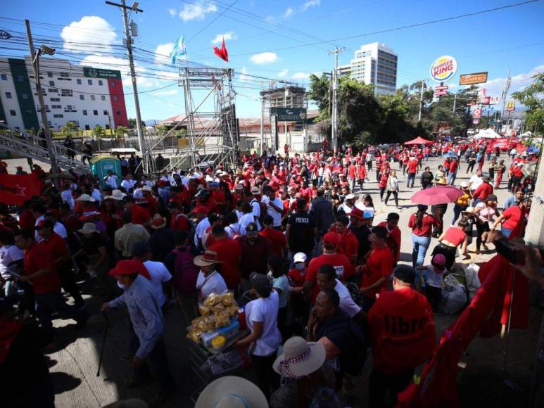 Con despliegue policial, música y cierre de calles festejan 2 años de gobierno de Libre