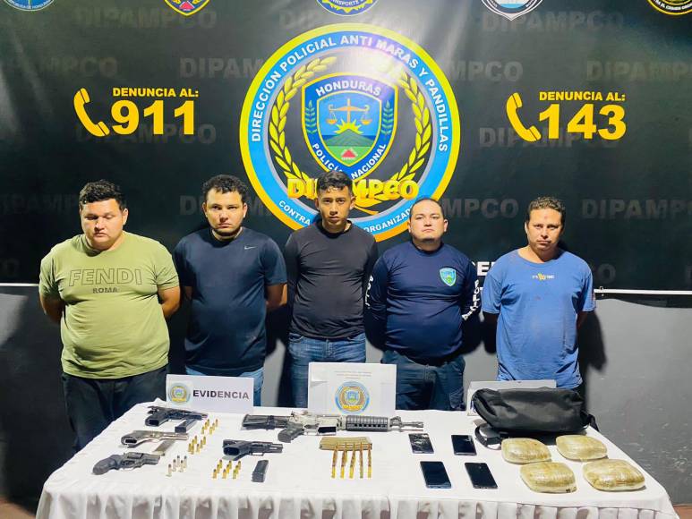 Un policía activo, drogas y armas: así fue la captura de la banda Los Antúnez