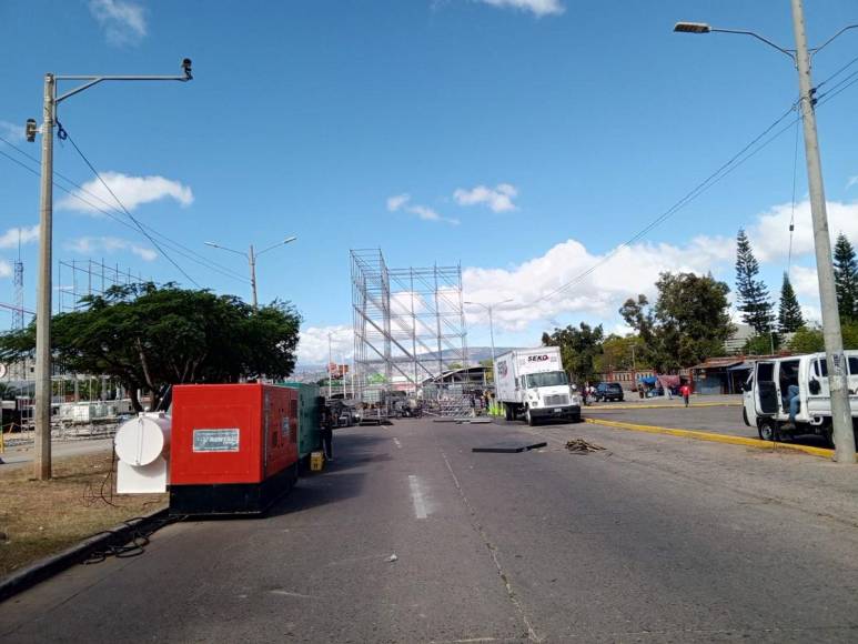 Cierre de bulevares Suyapa y Morazán generan caos vehicular en la capital