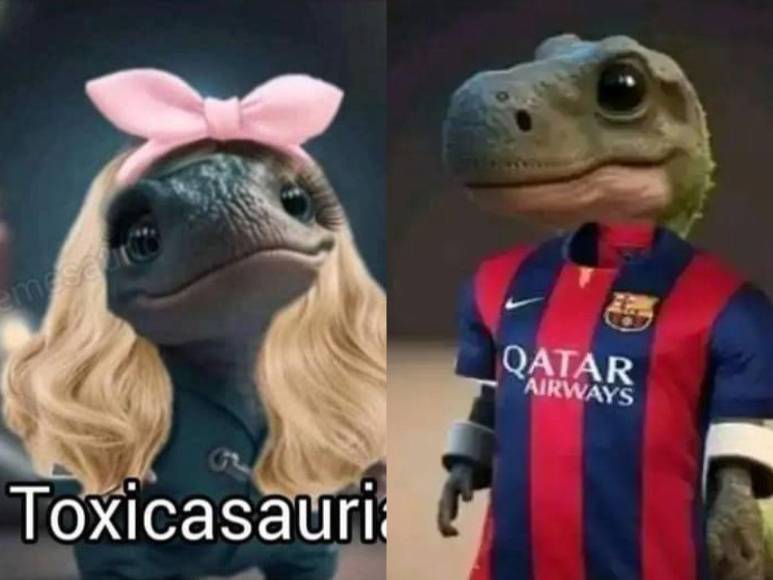 La “toxicasauria” y el “sindinerosaurio”: los mejores memes de dinosaurios bebés