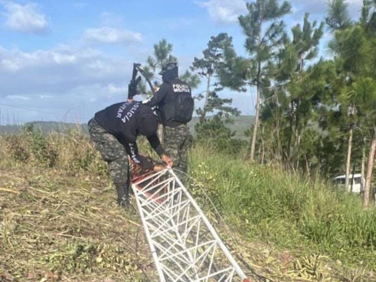 Desmantelan antena de 100 metros que daba red Wifi a cárcel de Támara