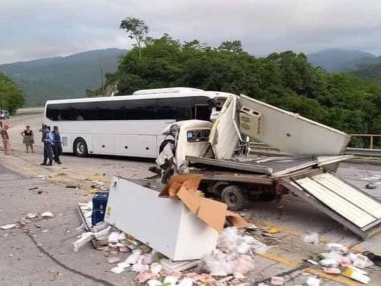 Fatal colisión en la CA-5: Joven padre muere cuando iba a entregar producto a San Pedro Sula