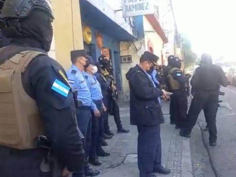 Arrecian operativos policiales contra la extorsión y criminalidad en Tegucigalpa