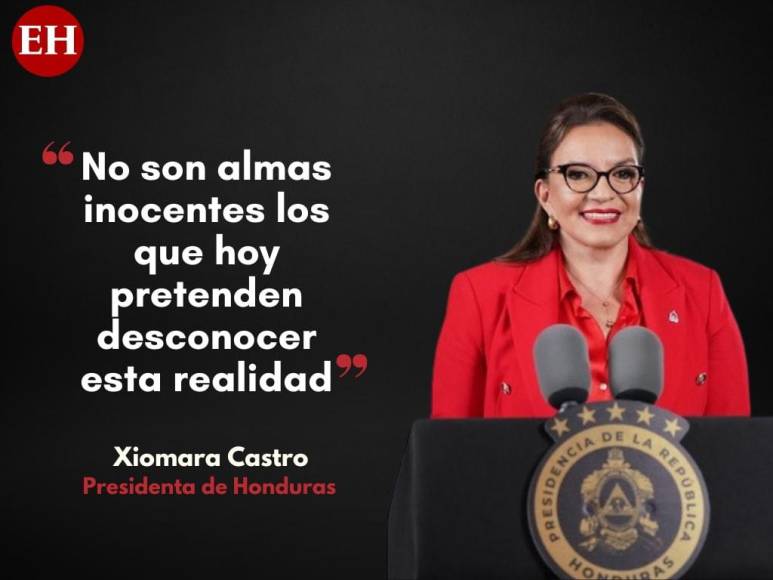 Las mejores frases del Informe de Primeros 100 Días de Gobierno de Xiomara Castro