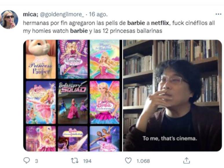 Los mejores memes que dejó la llegada de las películas de Barbie a Netflix