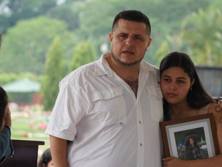 Fotos del funeral de Michelle Viera: estuvo 13 días en coma tras accidente en San Pedro Sula