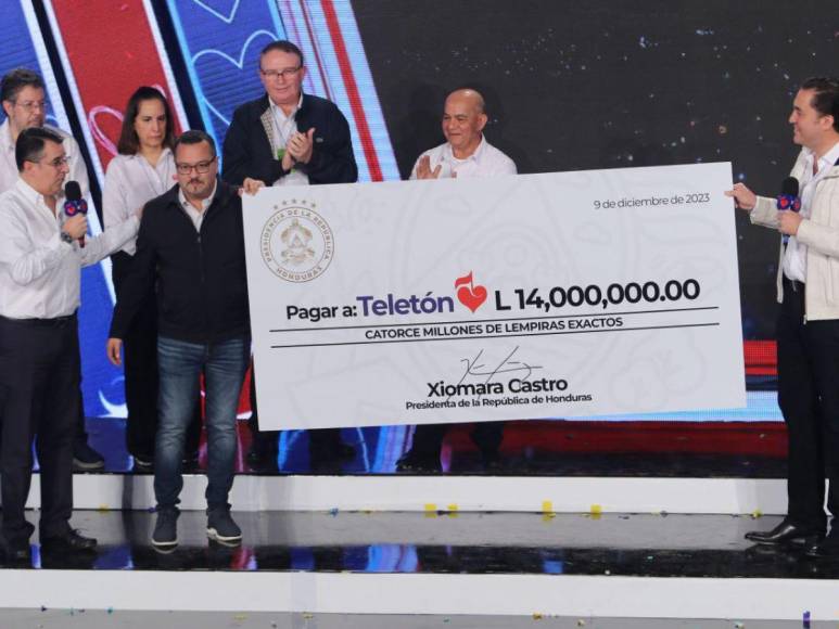 Gobierno, políticos e instituciones realizan grandes donativos a la Teletón 2023