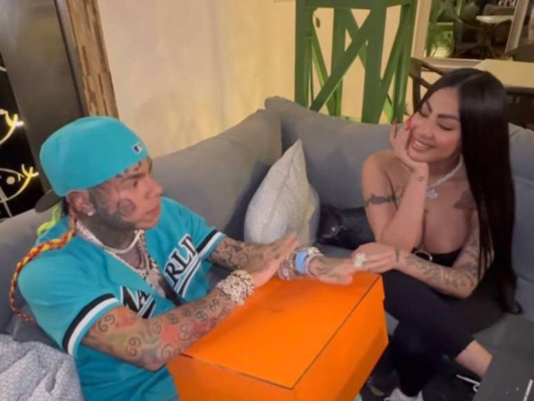 Llamó desesperada dos veces al 911: lo que se sabe de la presunta agresión de Tekashi 6ix9ine a Yailin “la más viral”