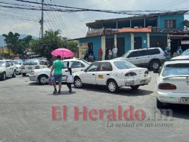 Las 25 imágenes que dejó el paro de transporte en Honduras