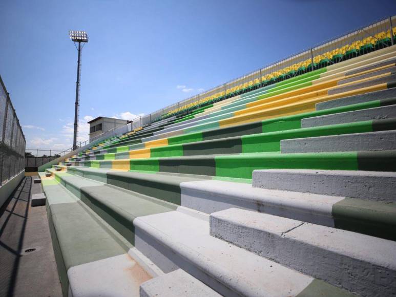 A la espera de Olimpia y Motagua: Así luce el remodelado estadio Carlos Miranda de Comayagua