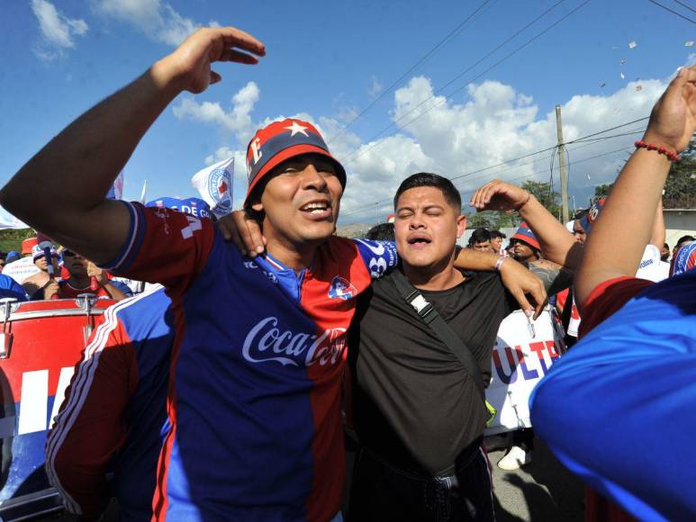 ¡Llega la Ultra! Así se vive el ambiente para el Olimpia vs Marathón