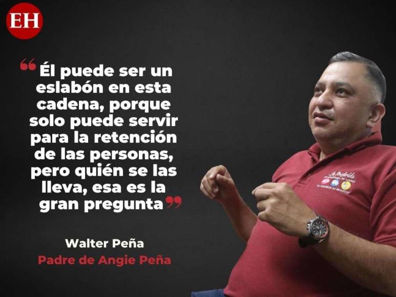 Las frases del padre de Angie Peña a ocho meses de que su hija desapareció en Roatán